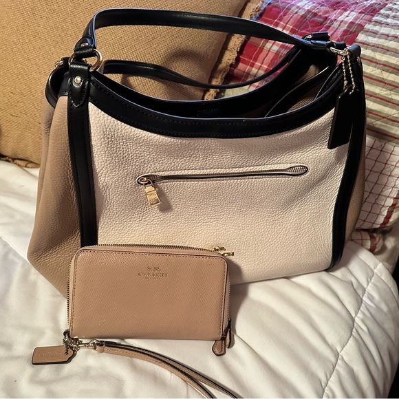 Coach Handbags - COACH Kristy Shoulder Bag and Wallet